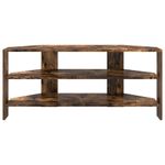Casa si Gradina - Mobilier - Comode si corpuri - Comode - DulapdecoltpentruTV Stejar fumuriu 102x40,5x45cm Lemn compozit - Infinity.ro