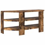 Casa si Gradina - Mobilier - Comode si corpuri - Comode - DulapdecoltpentruTV Stejar fumuriu 102x40,5x45cm Lemn compozit - Infinity.ro