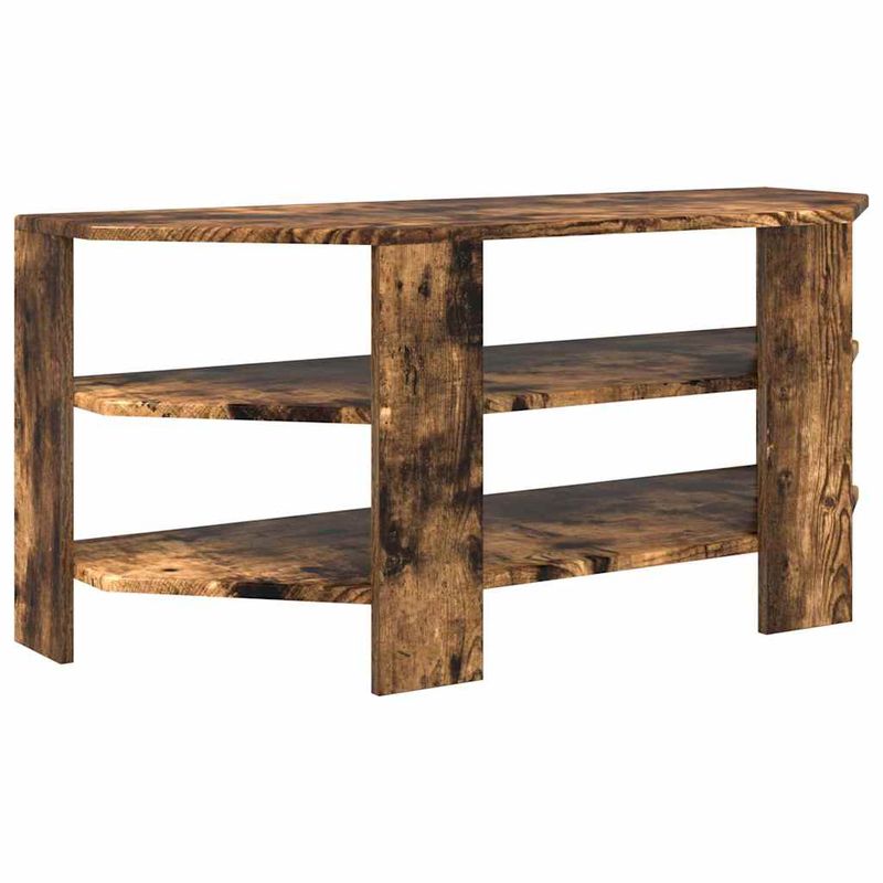 Casa si Gradina - Mobilier - Comode si corpuri - Comode - DulapdecoltpentruTV Stejar fumuriu 102x40,5x45cm Lemn compozit - Infinity.ro