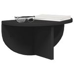 Casa si Gradina - Mobilier - Biblioteci si rafturi - Rafturi - Raft de perete Pe perete Negru 38 x 19 x 19 cm Lemn compozit - Infinity.ro