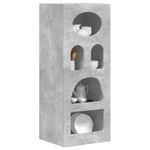 Casa si Gradina - Mobilier - Comode si corpuri - Comode - Bufet Gri din beton 40 x 35 x 100,5 cm Lemn compozit - Infinity.ro