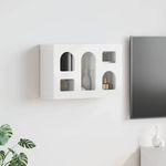 Casa si Gradina - Mobilier - Dulapuri si sifoniere - Dulapuri - Dulap suspendat Alb lucios 60 x 20 x 40 cm Lemn compozit - Infinity.ro