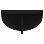 Casa si Gradina - Mobilier - Biblioteci si rafturi - Rafturi - Raft de perete Pe perete Negru 38 x 19 x 19 cm Lemn compozit - Infinity.ro