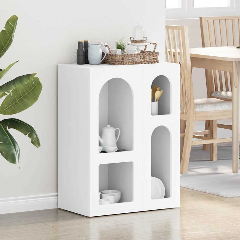 Casa si Gradina - Mobilier - Comode si corpuri - Corpuri bucatarie - Bufet Alb 59 x 35 x 80.5 cm Lemn compozit - Infinity.ro