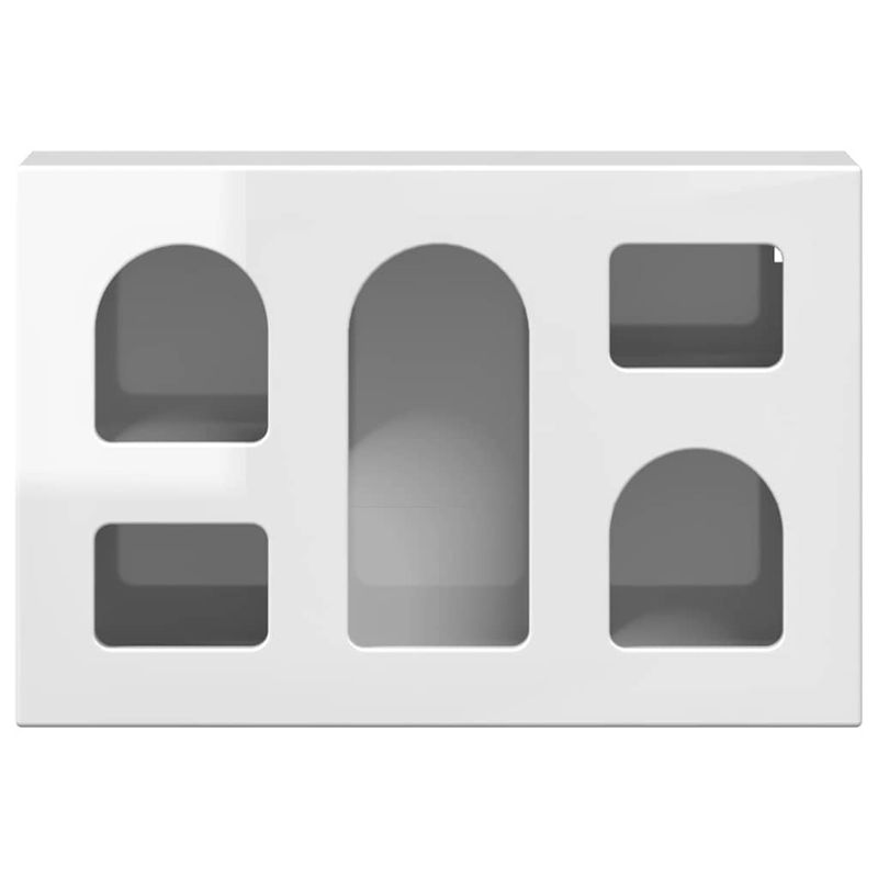 Casa si Gradina - Mobilier - Dulapuri si sifoniere - Dulapuri - Dulap suspendat Alb lucios 60 x 20 x 40 cm Lemn compozit - Infinity.ro