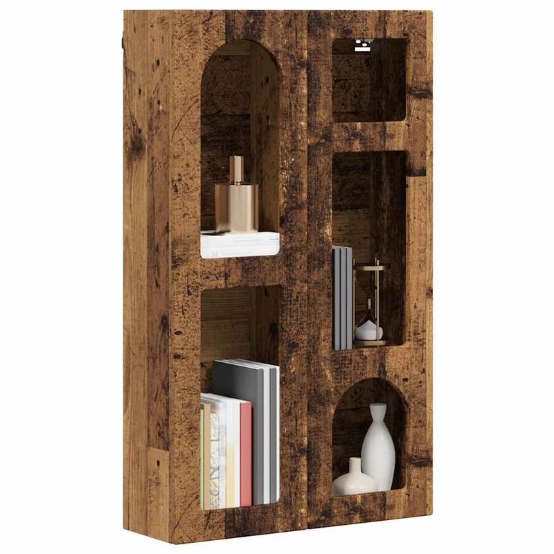 Casa si Gradina - Mobilier - Dulapuri si sifoniere - Dulapuri - Dulap suspendat Lemn vechi 59 x 20 x 100 cm Lemn compozit - Infinity.ro