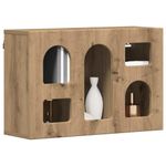 Casa si Gradina - Mobilier - Dulapuri si sifoniere - Dulapuri - Dulap suspendat Stejar Artizanal 60 x 20 x 40 cm Lemn compozit - Infinity.ro