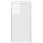 Casa si Gradina - Mobilier - Dulapuri si sifoniere - Dulapuri - Dulap suspendat Alb lucios 60 x 20 x 40 cm Lemn compozit - Infinity.ro