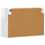 Casa si Gradina - Mobilier - Dulapuri si sifoniere - Dulapuri - Dulap suspendat Alb lucios 60 x 20 x 40 cm Lemn compozit - Infinity.ro