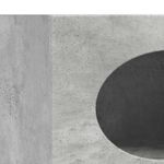 Casa si Gradina - Mobilier - Comode si corpuri - Comode - Bufet Gri din beton 40 x 35 x 100,5 cm Lemn compozit - Infinity.ro