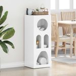 Casa si Gradina - Mobilier - Comode si corpuri - Corpuri bucatarie - Bufet Alb lucios 40 x 35 x 100.5 cm Lemn compozit - Infinity.ro