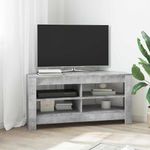 Casa si Gradina - Mobilier - Comode si corpuri - Comode - DulapdecoltpentruTV Gri din beton 102 x 40,5 x 45 cm - Infinity.ro