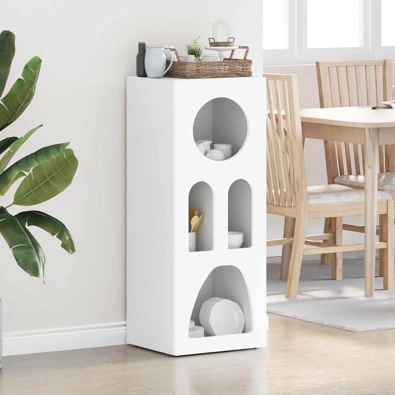 Casa si Gradina - Mobilier - Comode si corpuri - Corpuri bucatarie - Bufet Alb 40 x 35 x 100.5 cm Lemn compozit - Infinity.ro