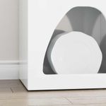 Casa si Gradina - Mobilier - Comode si corpuri - Corpuri bucatarie - Bufet Alb lucios 40 x 35 x 100.5 cm Lemn compozit - Infinity.ro