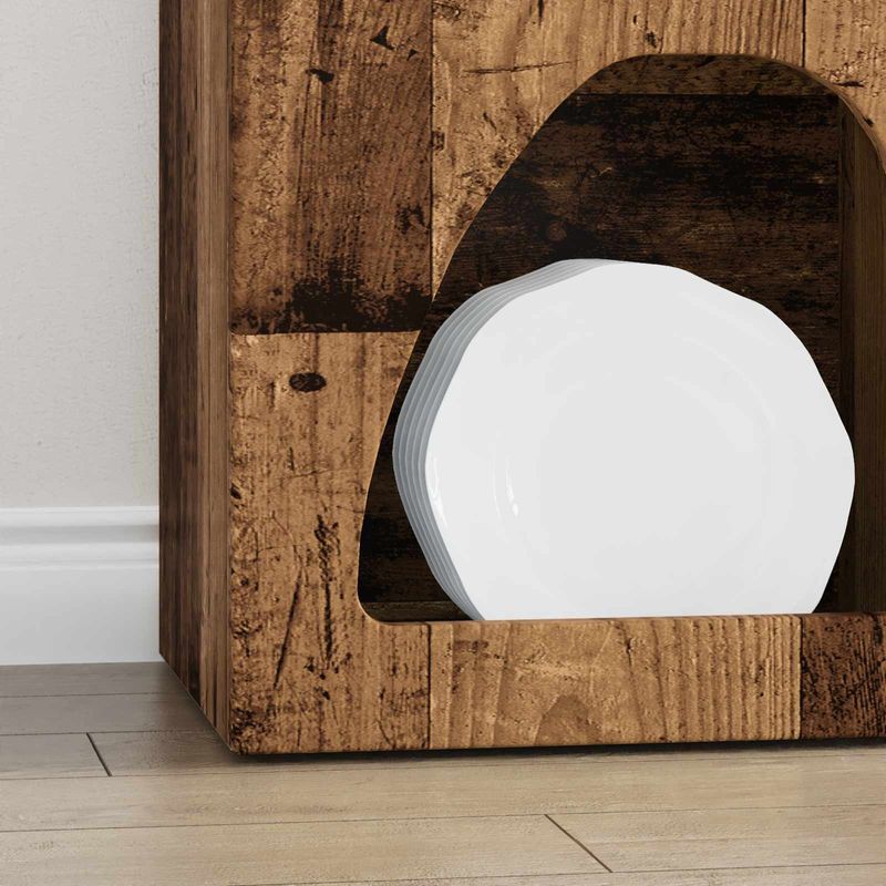 Casa si Gradina - Mobilier - Comode si corpuri - Comode - Bufet Lemn vechi 40 x 35 x 100.5 cm Lemn compozit - Infinity.ro
