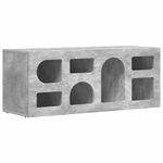 Casa si Gradina - Mobilier - Comode si corpuri - Comode - Cabinet TV Gri din beton 100 x 35 x 40 cm Lemn compozit - Infinity.ro