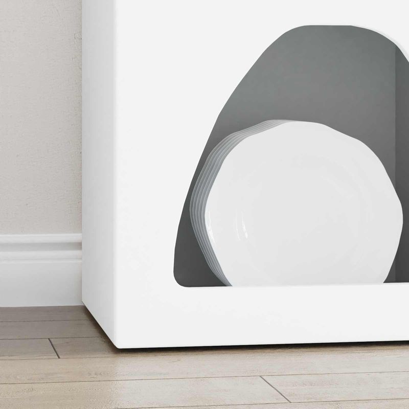 Casa si Gradina - Mobilier - Comode si corpuri - Corpuri bucatarie - Bufet Alb 40 x 35 x 100.5 cm Lemn compozit - Infinity.ro