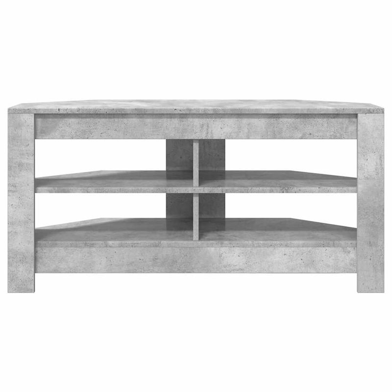 Casa si Gradina - Mobilier - Comode si corpuri - Comode - DulapdecoltpentruTV Gri din beton 102 x 40,5 x 45 cm - Infinity.ro