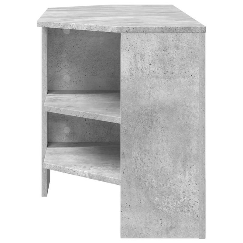 Casa si Gradina - Mobilier - Comode si corpuri - Comode - DulapdecoltpentruTV Gri din beton 102 x 40,5 x 45 cm - Infinity.ro