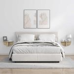 Casa si Gradina - Mobilier - Biblioteci si rafturi - Rafturi - Raft de perete Stejar Sonoma 38 x 19 x 19 cm Lemn compozit - Infinity.ro