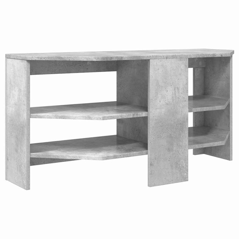 Casa si Gradina - Mobilier - Comode si corpuri - Comode - DulapdecoltpentruTV Gri din beton 102 x 40,5 x 45 cm - Infinity.ro
