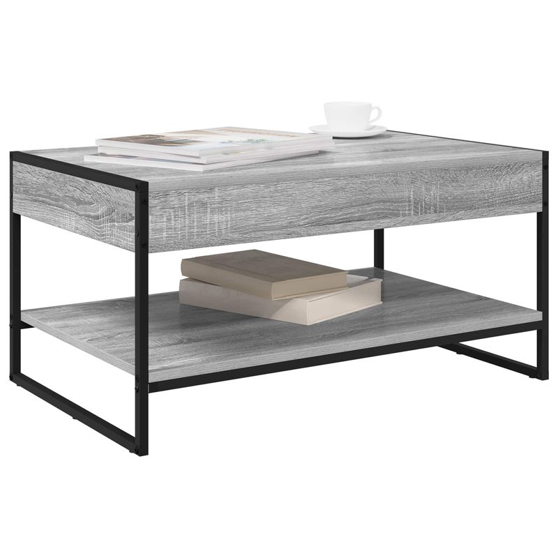 Casa si Gradina - Mobilier - Mese si birouri - Masute de cafea - Masa de cafea Gri Sonoma 80 x 50 x 40 cm Lemn compozit - Infinity.ro