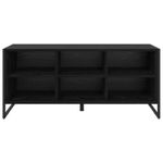 Casa si Gradina - Mobilier - Organizare si depozitare - Organizator incaltaminte - Dulap pentru pantofi Stejar Negru 60 x 35 x 44 cm Lemn compozit - Infinity.ro