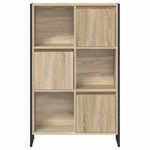 Casa si Gradina - Mobilier - Biblioteci si rafturi - Biblioteci - Dulap pentru carti Sonoma 68 x 30 x 108.5 cm Lemn compozit - Infinity.ro