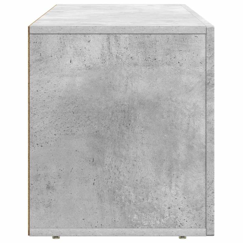 Casa si Gradina - Mobilier - Comode si corpuri - Comode - Cabinet TV Gri din beton 100 x 35 x 40 cm Lemn compozit - Infinity.ro