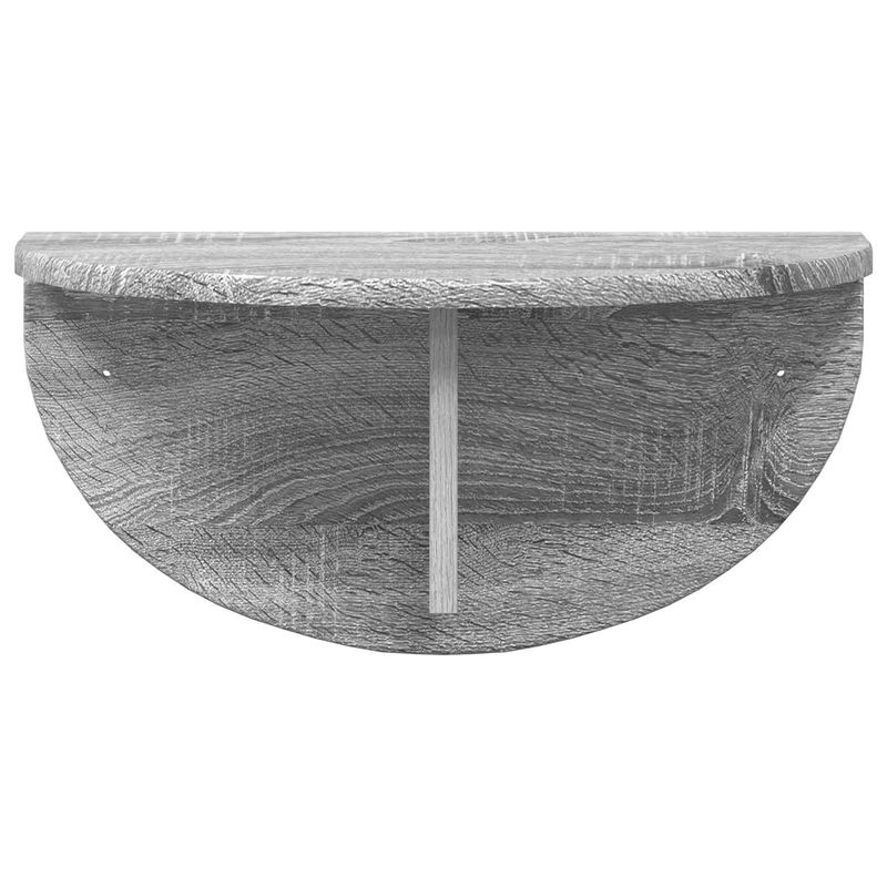 Casa si Gradina - Mobilier - Biblioteci si rafturi - Rafturi - Raft de perete 2 pcs Gri Sonoma 38 x 19 x 19 cm Lemn compozit - Infinity.ro
