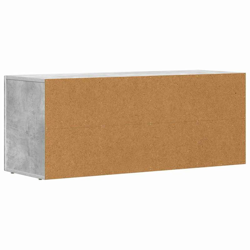 Casa si Gradina - Mobilier - Comode si corpuri - Comode - Cabinet TV Gri din beton 100 x 35 x 40 cm Lemn compozit - Infinity.ro