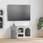 Casa si Gradina - Mobilier - Comode si corpuri - Comode - Cabinet TV Gri din beton 60 x 35 x 40 cm Lemn compozit - Infinity.ro