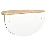 Casa si Gradina - Mobilier - Biblioteci si rafturi - Rafturi - Raft de perete Pe perete 2 pcs Stejar Sonoma 38 x 19 x 19 cm - Infinity.ro