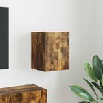 Casa si Gradina - Mobilier - Comode si corpuri - Comode - Dulap TV de perete Stejar fumuriu 30 x 31 x 40 cm Lemn compozit - Infinity.ro