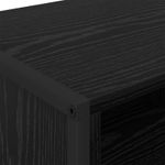 Casa si Gradina - Mobilier - Organizare si depozitare - Organizator incaltaminte - Dulap pentru pantofi Stejar Negru 60 x 35 x 44 cm Lemn compozit - Infinity.ro