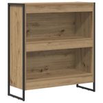 Casa si Gradina - Mobilier - Biblioteci si rafturi - Biblioteci - Dulap pentru carti Stejar artizanal 80 x 30 x 155 cm - Infinity.ro