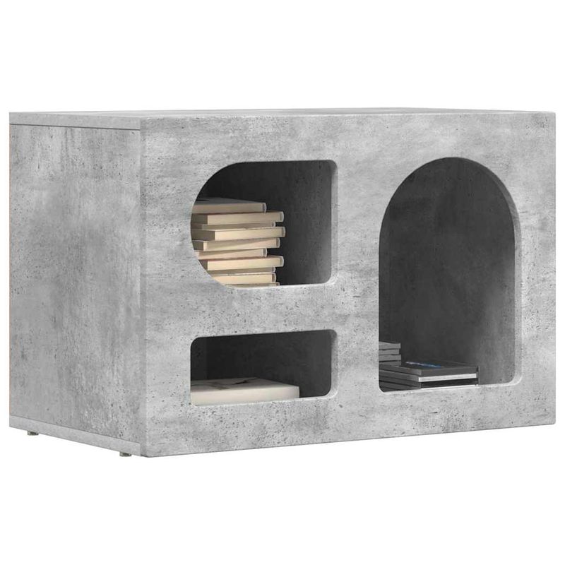 Casa si Gradina - Mobilier - Comode si corpuri - Comode - Cabinet TV Gri din beton 60 x 35 x 40 cm Lemn compozit - Infinity.ro
