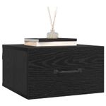 Casa si Gradina - Mobilier - Comode si corpuri - Noptiere - Noptiera Stejar Negru 35 x 35 x 20 cm Lemn compozit - Infinity.ro