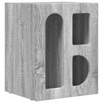 Casa si Gradina - Mobilier - Comode si corpuri - Noptiere - Noptiera Gri Sonoma 40 x 35 x 50 cm Lemn compozit - Infinity.ro