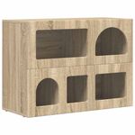 Casa si Gradina - Mobilier - Comode si corpuri - Comode - Bufet Stejar Sonoma 80.5 x 35 x 59 cm Lemn compozit - Infinity.ro