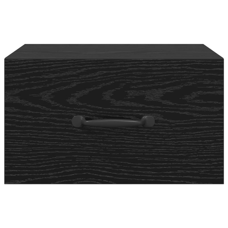 Casa si Gradina - Mobilier - Comode si corpuri - Noptiere - Noptiera Stejar Negru 35 x 35 x 20 cm Lemn compozit - Infinity.ro