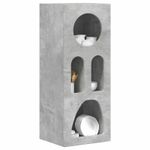 Casa si Gradina - Mobilier - Comode si corpuri - Comode - Bufet Gri din beton 40 x 35 x 100.5 cm Lemn compozit - Infinity.ro