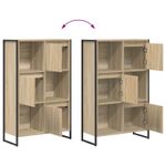 Casa si Gradina - Mobilier - Biblioteci si rafturi - Biblioteci - Dulap pentru carti Sonoma 68 x 30 x 108.5 cm Lemn compozit - Infinity.ro