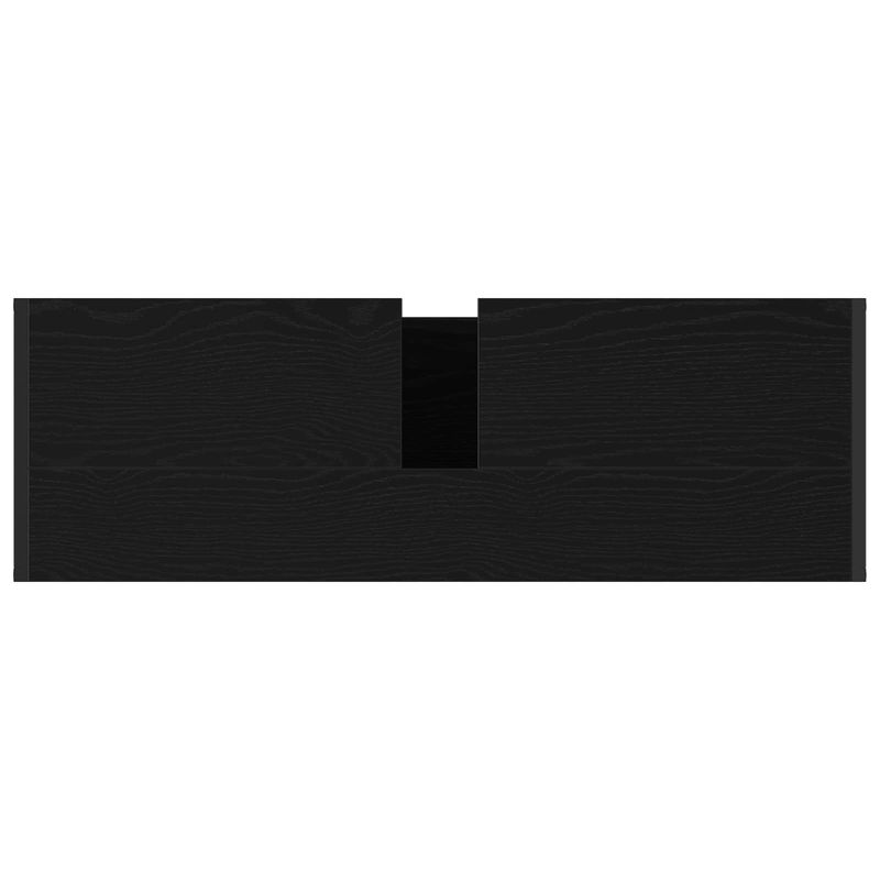 Casa si Gradina - Mobilier - Mobilier baie - Corpuri baie - Dulap de Baie cu usa Stejar Negru 90 x 30 x 60 cm Lemn compozit - Infinity.ro