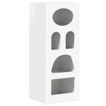 Casa si Gradina - Mobilier - Comode si corpuri - Corpuri bucatarie - Bufet Alb lucios 40 x 35 x 100,5 cm Lemn compozit - Infinity.ro