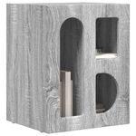 Casa si Gradina - Mobilier - Comode si corpuri - Noptiere - Noptiera Gri Sonoma 40 x 35 x 50 cm Lemn compozit - Infinity.ro