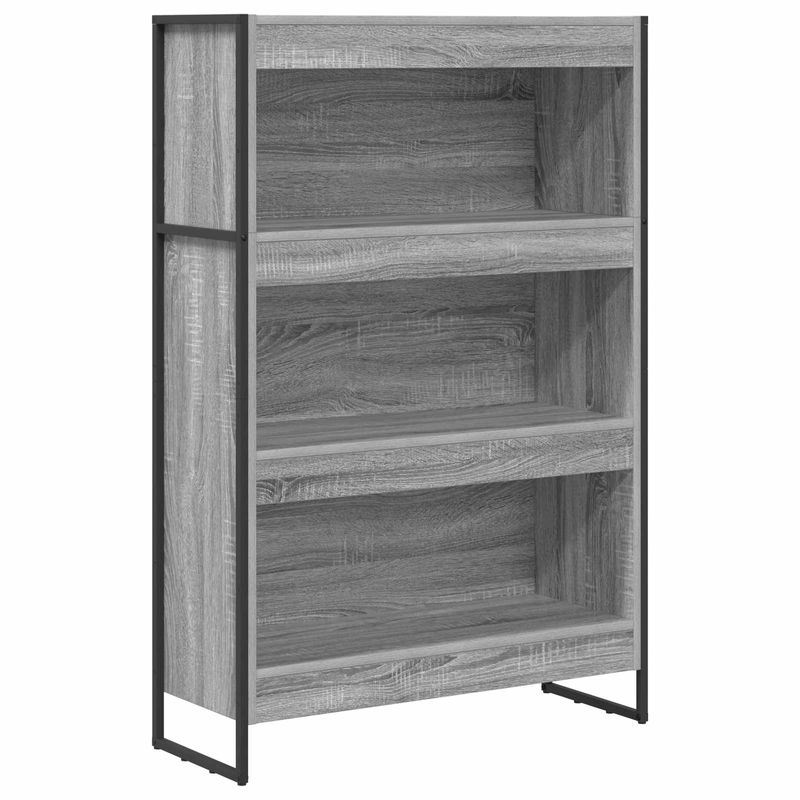 Casa si Gradina - Mobilier - Biblioteci si rafturi - Biblioteci - Dulap pentru carti Gri Sonoma 80 x 30 x 155 cm Lemn compozit - Infinity.ro