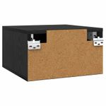 Casa si Gradina - Mobilier - Comode si corpuri - Noptiere - Noptiera Stejar Negru 35 x 35 x 20 cm Lemn compozit - Infinity.ro