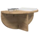 Casa si Gradina - Mobilier - Biblioteci si rafturi - Rafturi - Raft de perete Stejar Artizanal 38 x 19 x 19 cm Lemn compozit - Infinity.ro