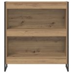 Casa si Gradina - Mobilier - Biblioteci si rafturi - Biblioteci - Dulap pentru carti Stejar artizanal 80 x 30 x 155 cm - Infinity.ro